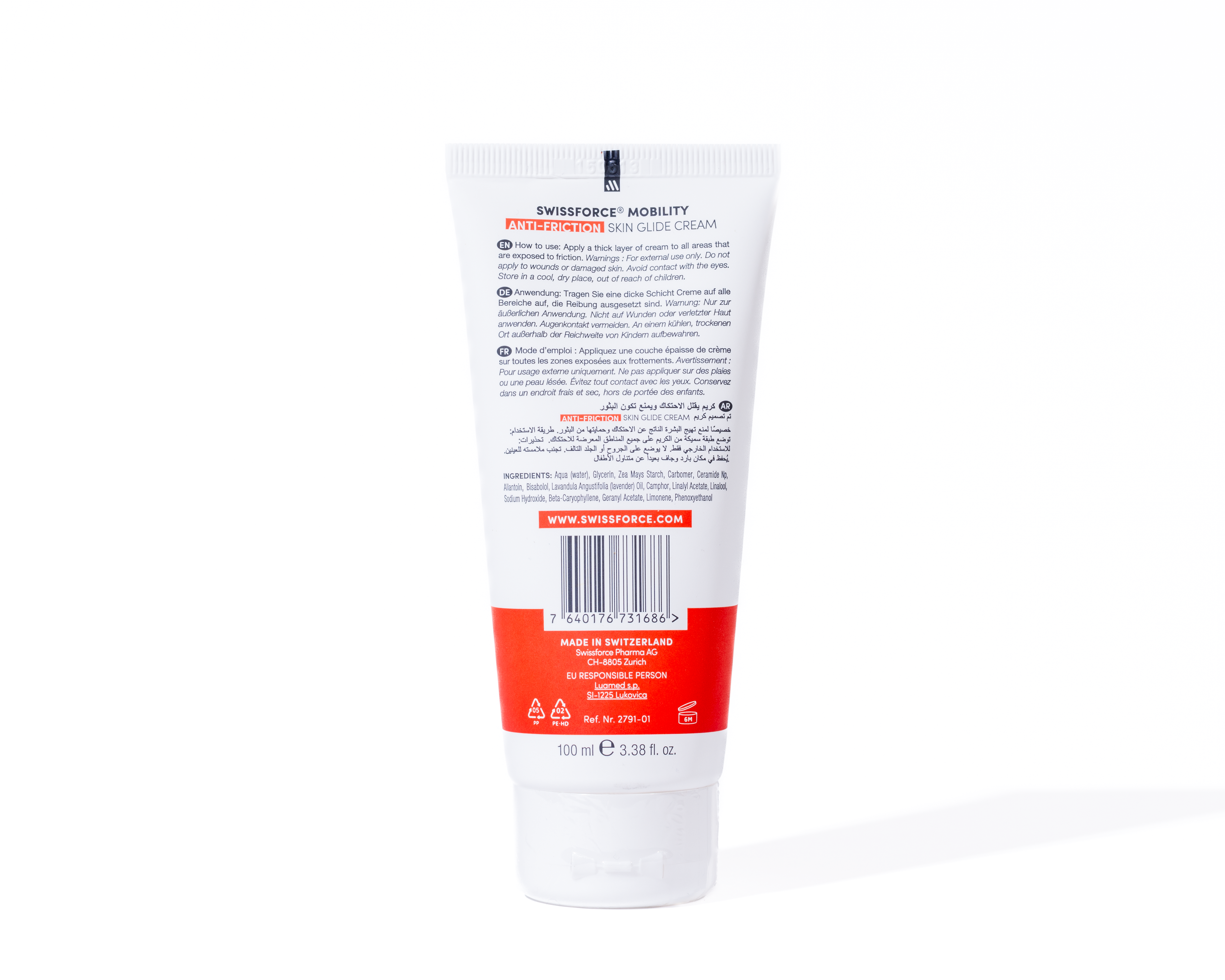 Pro Active Skin Glide Cream 100 ml